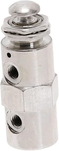 Air Valve, Toggle Switch, Exhaust Valve 2 Position 5 Way ON/Off M5 Thread Push Button Switchs TV-4P Air Pneumatic Mechanical Valve Fiittings in Saudi Arabia