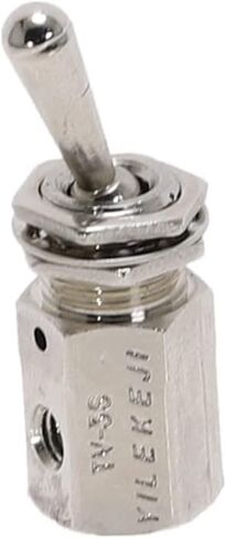 Air Valve, Exhaust Toggle Position Switch, 2 Way ON/Off M5 Thread Toggles Switchs TV-3S Pneumatic Mechanical Valves Fiittings in Saudi Arabia
