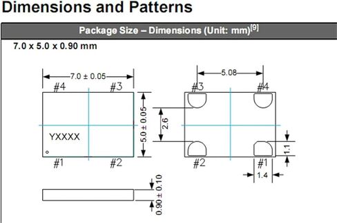 (2pcs) 22.5792M 22.5792MHZ SIT8208AI Low Phase Noise Active Crystal Oscillator OSC SMD 7050 5070 5.0 * 7.0MM 4PIN in Saudi Arabia