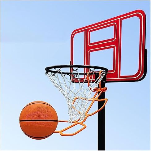 Basketball Hoop Returner Shot Return Apparatus Orange Aid for Adult Kids School Attachment Shooting Trainer in Saudi Arabia