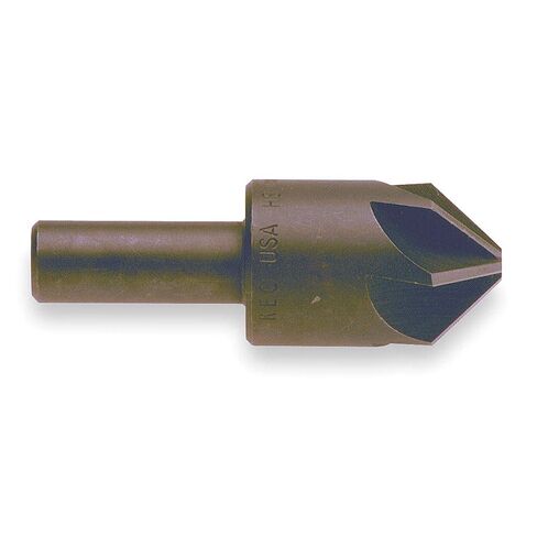 KEO 55525-TiN CO 6FLT SK غاطسة، قطر القطع 0.5 بوصة، زاوية القطع 82 درجة، طول القطع 2 بوصة، قطر الساق 1/4 بوصة، الطول 2 بوصة، كوبالت، طلاء TiN، 1/2 بوصة (عبوة من 6) in Saudi Arabia