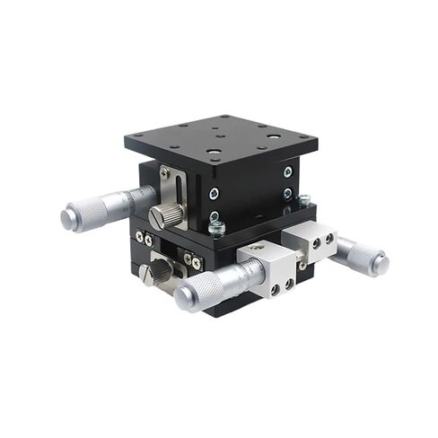 محور XYZ 60 × 60 مم منزلق الضبط الدقيق للأسطوانة المتقاطعة للإزاحة اليدوية (LD60-CM) in Saudi Arabia