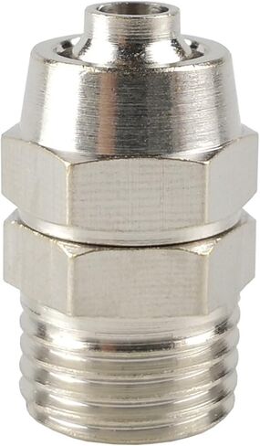 Pneumatic Quick Twist Connector Straight Lock Mother Air Pipe Plugs 6-1/8-2/10-3/12-4 Points 16MM 1Pcs(快拧PC6-M8*1) in Saudi Arabia