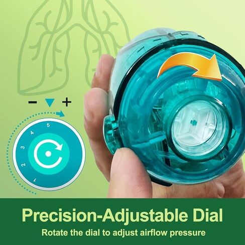 جهاز التنفس، جهاز صمام الرفرفة، مادة طبية، مقاومة قابلة للتعديل، جهاز مجرى الهواء للاستخدام المنزلي in Kuwait