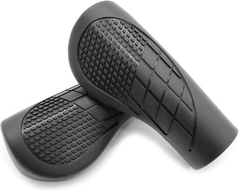 Ergonomic Bike Handlebar Grips,Length 80mm/3.15",for BMX, Mountain, MTB, Beach Cruiser, Scooter, Folding Bike Soft and Comfortable Non-slipUS346 in Saudi Arabia
