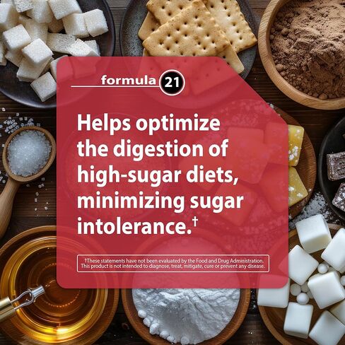 Ness® Sugar Digest | Multi-Enzyme Digestive Supplement | Supports Sugar & Carbohydrate Digestion | Amylase, Lactase & Invertase Enzyme Blend | 180 Vegetarian Capsules in Kuwait