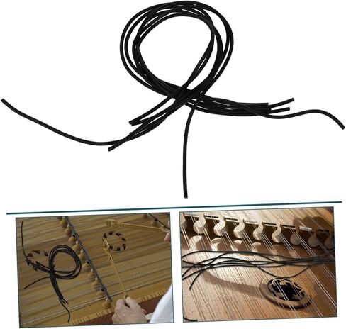 ERINGOGO 6pcs Dulcimer Replacement Tube Rubber Hose for Yangqin Acoustic Support Accessories Easy String Tension for Musicians and Instrument Care in Saudi Arabia