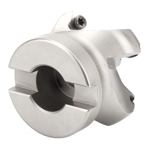 Face Mill Cutter Head 4 Flute Robust Oxidation Resistance CNC Milling Cutter for Metal Processing with 10 Inserts 40CR Material and Cemented Carbide Inserts in Saudi Arabia