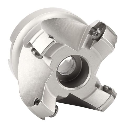 Face Mill Cutter Head 4 Flute Robust Oxidation Resistance CNC Milling Cutter for Metal Processing with 10 Inserts 40CR Material and Cemented Carbide Inserts in Saudi Arabia