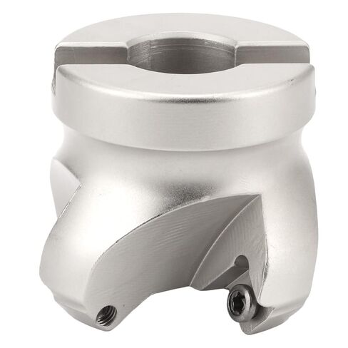Face Mill Cutter Head 4 Flute Robust Oxidation Resistance CNC Milling Cutter for Metal Processing with 10 Inserts 40CR Material and Cemented Carbide Inserts in Saudi Arabia