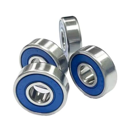 4 قطعة مضمنة الأسطوانة تزلج تحمل الأخدود العميق 608RS الأزرق مختومة ABEC-9 مصغرة الكرات الكربون الصلب للوحة التزلج in Kuwait