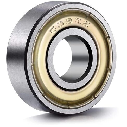 محمل كروي ذو أخدود عميق 608ZZ، فولاذ عالي الكربون، حماية مزدوجة، دقة ABEC-7، 8 × 22 × 7 مم، حجم مصغر (30 قطعة) in Saudi Arabia