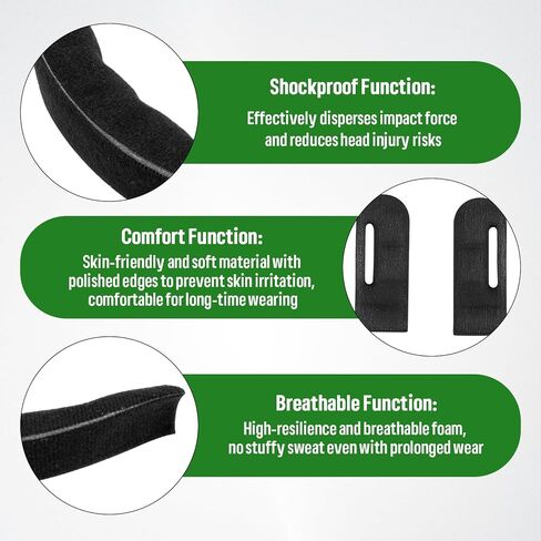 وسادات بديلة لقناع الوجه من سوفت بول لخوذة واقية خفيفة الوزن للشباب والكبار، بما في ذلك قطعة واحدة من بطانة الجبهة وقطعتين من الحشو الجانبي للخوذة لقناع لاعب البيسبول in Kuwait