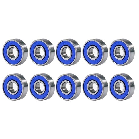 10pcs Inline Roller Skate Bearing Deep Groove 608rs ABEC-9 Miniature Ball Bearings Carbon Steel Longboard Bearing(Yellow) in Saudi Arabia