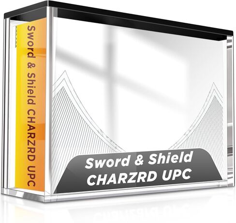 PKMN Charizd UPC Display Case, Only Compatible with Sword & Shield Zard UPC, Premium Acrylic Showcase for Ultra Premium Collection, Dustproof Museum-Quality Protector (Thick 6mm) in Saudi Arabia