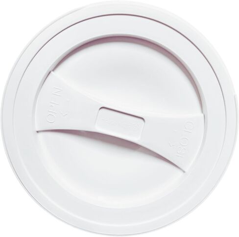 حاوية دلو من House Naturals سعة 2 جالون من الدرجة الغذائية خالية من مادة BPA مصنوعة في الولايات المتحدة الأمريكية مع غطاء لولبي (عبوة من قطعتين) in Kuwait