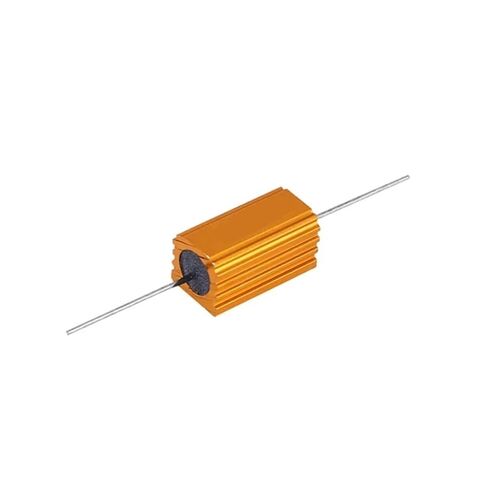 2PCS Metal Shell Resistor 5W RX24 Wirewound Aluminum Metal Shell(80R) in Saudi Arabia