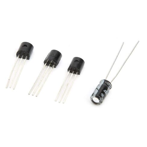 1565PCS Electronic Component Kit with Capacitors, LEDs, Diodes, Transistors, 1/4W Resistors for School and DIY Electronics in Kuwait