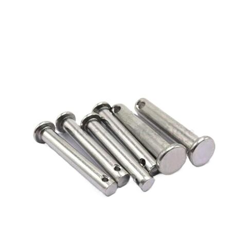 6pcs M10*80mm Clevis pins with Head 304 Stainless Steel pin Shaft Flat Head Cylindrical pin Positioning pin in Kuwait