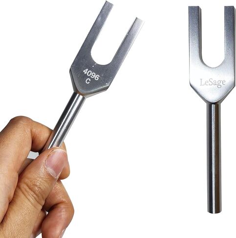 LeSage 4096hz Tuning Fork with Hammer for Healing, Medical-Grade Tuning Fork with Hammer Weight and Durability in Kuwait