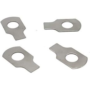 Ochoos M5/M6/M8/M10/M12-M42 GB854 Tab Washers Lock Washer with Single Tab 304 Stainless Steel Tongue Washer - (Inner Diameter: M5 50Pcs) in Kuwait