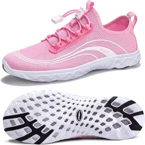 أحذية مائية من ATHMILE للنساء حافي القدمين للمشي لمسافات طويلة في حمام السباحة ونهر البحيرة للشاطئ والسباحة والتخييم سريعة الجفاف وخفيفة الوزن وجوارب مائية للبالغين in Kuwait