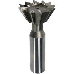 1pcs Carbide Dovetail Cutter 30-60mm Cutting Diameter High Speed Steel Groove Milling 60 Degree Straight Shank End Mill(40x60 Degree) in Saudi Arabia
