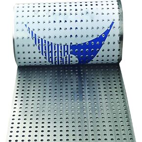 304 Stainless Steel Perforated Sheet, 8mm Holes, Leak-Proof Window Pads, Safety Fall Prevention, Durable Metal Grate, 50x600cm for Home & Industrial Use in Kuwait