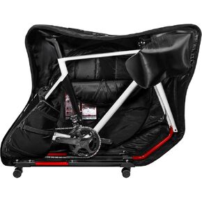 حقيبة سفر Scicon Aerocomfort 3.1 XP Road، مجموعة حماية، منطقة مقود قابلة للتوسيع، 12.82 كجم، أسود in Kuwait