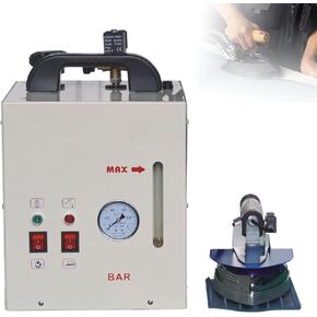 محطة كي بالبخار الصناعية بقدرة 1600 واط من TsoLay مع مقياس ضغط، غلاية 4 لتر، رأس حديد 900 واط، مكواة بخار كهربائية تجارية احترافية، درجة حرارة قابلة للتعديل لمتاجر الملابس والمغاسل in Kuwait