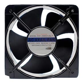 XHX-20060A2BL/T 220 فولت 0.45 أمبير 20 سم مروحة تدفق محورية in Kuwait