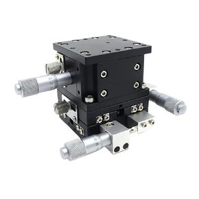 XYZ axis 80 * 80mm LD80-L-2 Slide Manual Displacement high-Precision Double Horizontal Rail in Saudi Arabia