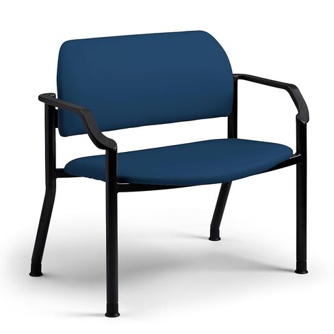 كرسي جانبي لعلاج السمنة من ميدمارك ريتر 282 بأذرع - مقاعد لعلاج السمنة، سعة 650 رطل، ارتفاع المقعد 76.2 سم، أزرق مهدئ in Kuwait