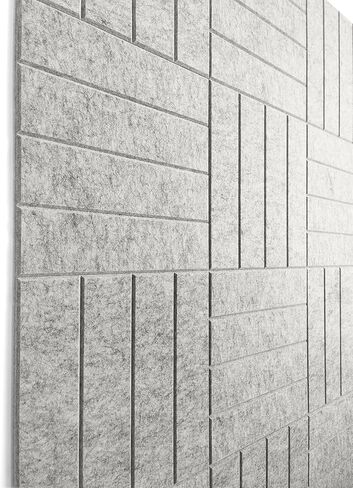 Acoustic Panels 12-Pack Soundproof Wall Panels 24"X12"X0.35" Sound Panels High Density Sound Dampening Panels - Gray Black in Kuwait