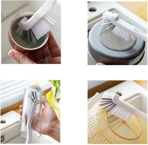 Plastic Cup Brushes Kitchen Cleaning Tool Long-Handled Removable Coffe Tea Cleaner for Household in Saudi Arabia