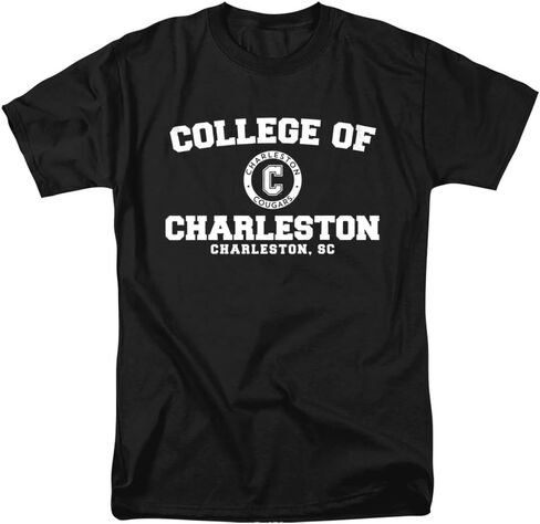 College of Charleston Official Circle Logo Unisex Adult T Shirt in Saudi Arabia