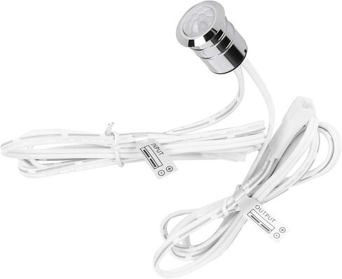 Yosoo Health Gear مستشعر الجسم بالأشعة تحت الحمراء 5 فولت 12 فولت 24 فولت، مستشعر حركة ضوء LED مستشعر ضوء الخزانة، مستشعر حركة لخزانة الملابس، ملحق الإضاءة المنشط بالحركة in Saudi Arabia