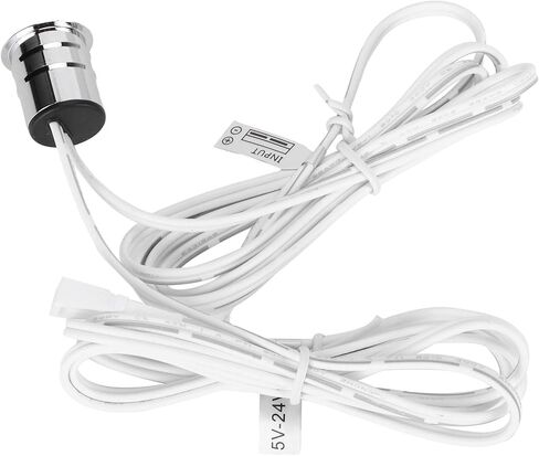 Yosoo Health Gear مستشعر الجسم بالأشعة تحت الحمراء 5 فولت 12 فولت 24 فولت، مستشعر حركة ضوء LED مستشعر ضوء الخزانة، مستشعر حركة لخزانة الملابس، ملحق الإضاءة المنشط بالحركة in Saudi Arabia