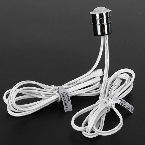 Yosoo Health Gear مستشعر الجسم بالأشعة تحت الحمراء 5 فولت 12 فولت 24 فولت، مستشعر حركة ضوء LED مستشعر ضوء الخزانة، مستشعر حركة لخزانة الملابس، ملحق الإضاءة المنشط بالحركة in Saudi Arabia
