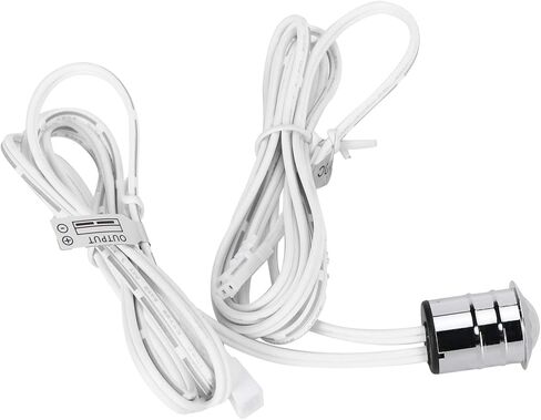 Yosoo Health Gear مستشعر الجسم بالأشعة تحت الحمراء 5 فولت 12 فولت 24 فولت، مستشعر حركة ضوء LED مستشعر ضوء الخزانة، مستشعر حركة لخزانة الملابس، ملحق الإضاءة المنشط بالحركة in Saudi Arabia