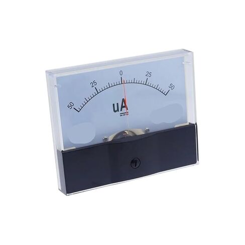 44C2 50UA-500UA لوحة مؤشر مقياس التيار المستمر (50UA -0-50UA) in Saudi Arabia