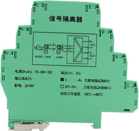 15-36VDC one Input one Output Thin CZ2047 Signal Isolation Distributor 4-20mA Temperature Transmitter Analog Voltage Current Converter(0-10V to 0-10V) in Saudi Arabia