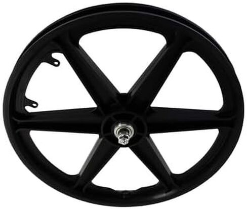 PRO+ BMX 20" 6 Spoke Plastic Front Wheel Black in Saudi Arabia
