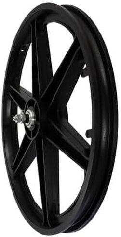 PRO+ BMX 20" 6 Spoke Plastic Front Wheel Black in Saudi Arabia