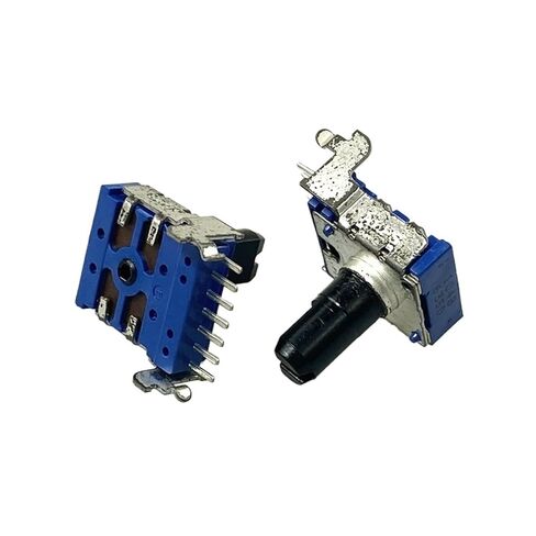5Pcs/Lot RK14 B100K 7-pin Horizontal Duplex Potentiometer Speaker Amplifier Mixer Volume Adjustment in Saudi Arabia