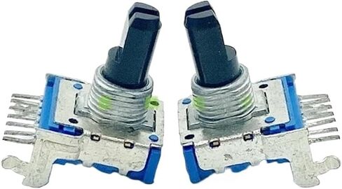 5 قطعة/الوحدة تعديل حجم RK14 7-pin أفقي دوبلكس الجهد A10K مكبر كهربائي جهاز مزج الصوت المركب in Kuwait