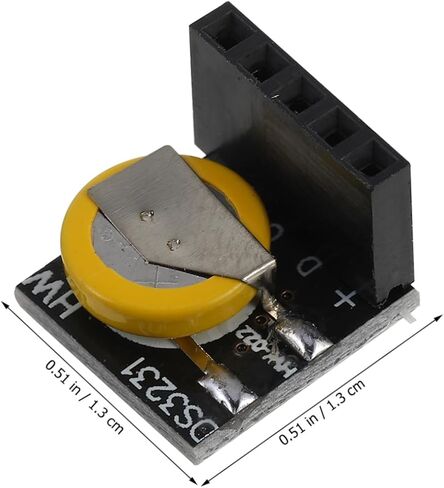 GARVALON High Precision Real Clock Module for Lightweight Memory Module with Complete Calendar Functions Accuracy Easy to Carry in Kuwait