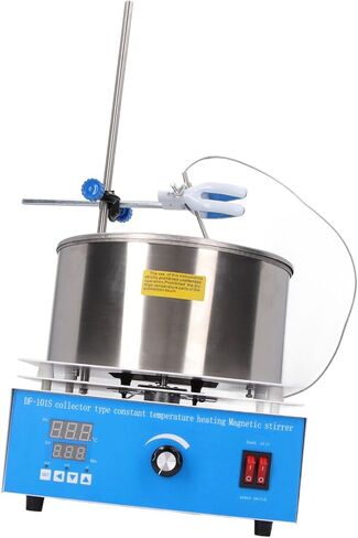 Laboratory Thermostatic Water Bath, Thermostatic Water Bath with Magnetic Stirrer, LCD Display, Temperature Control, High, Water Baths (US Plug 110V) in Saudi Arabia
