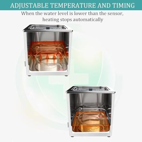 Digital Lab Water Bath, 6 Hole Stainless Steel, Thermostatic Temperature Control RT-99.9°C, Adjustable Cover, Drain Hole, Anti-Dry Burning, Waterproof Bracket, Laboratory Equipment in Saudi Arabia