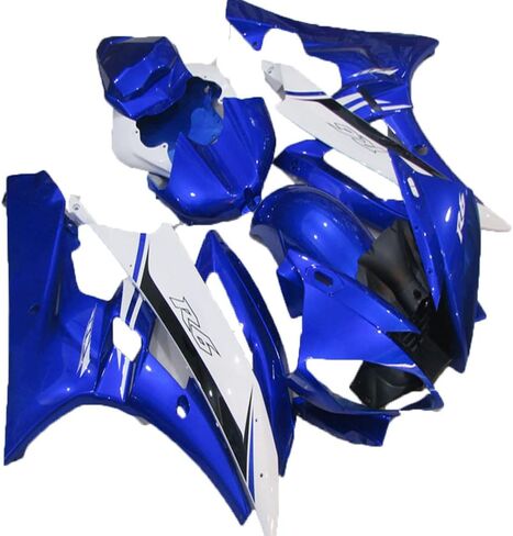 NT Fairing Glossy Black Fairing Fit for Yamaha 2006 2007 Yzf R6 Injection ABS Plastics Bodywork Body Body Body Body 06 07 YZF-R6 A077 in Kuwait